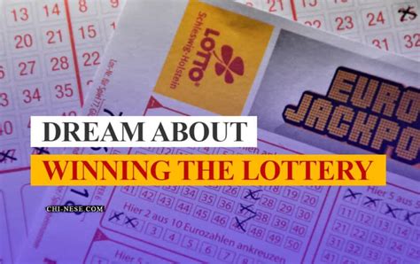 dream about winning lottery|Meaning of Lottery.